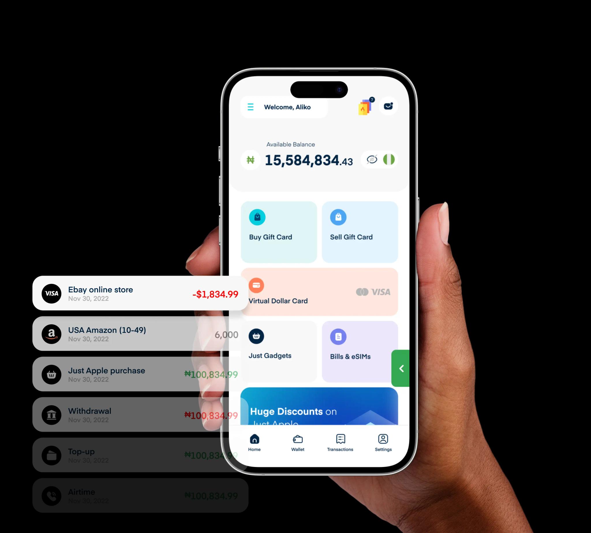 Download the Cardtonic app